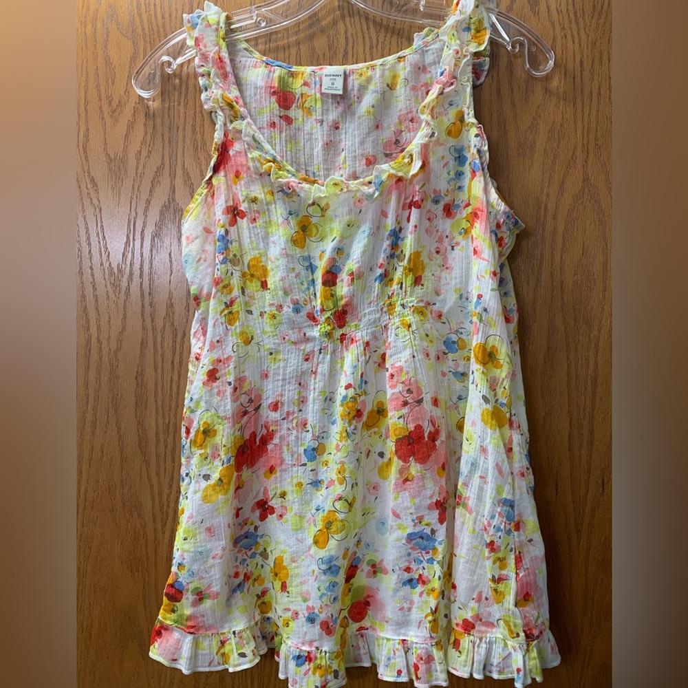Old Navy floral tank